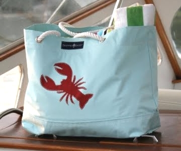Nautical Beach Bags, Totes  Pillows Made in USA by Skipper Bags