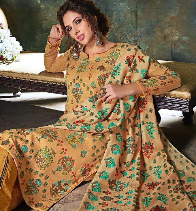 Sajawat creation Jasmine Pashmina Salwar Suits