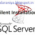 How to install SQL express automatic. OR Silent installation of SQL Express.