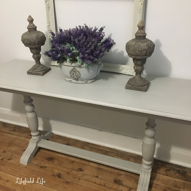vintage console hall table hand painted Lilyfield Life