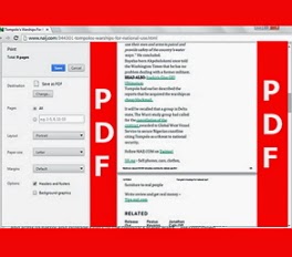 How to Quickly Save any Webpage as PDF File Without Any Tool