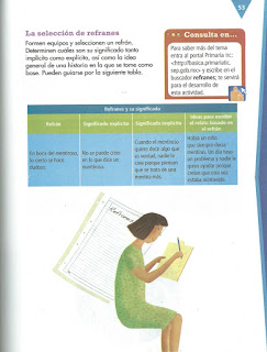 Apoyo Primaria Español 4to grado Bloque 2 lección 5 Escribir narraciones a partir de refranes 