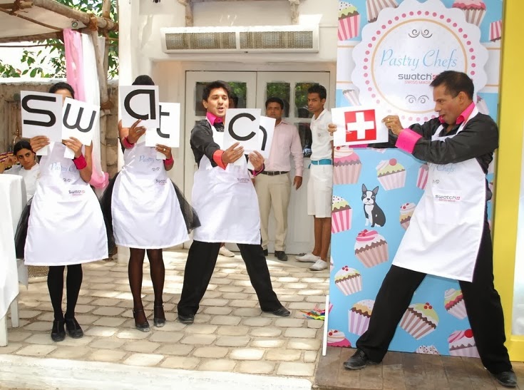 Dance performance at the Pastry Chefs Collection launch event Swatch Pastry Chefs Collection Launch Event