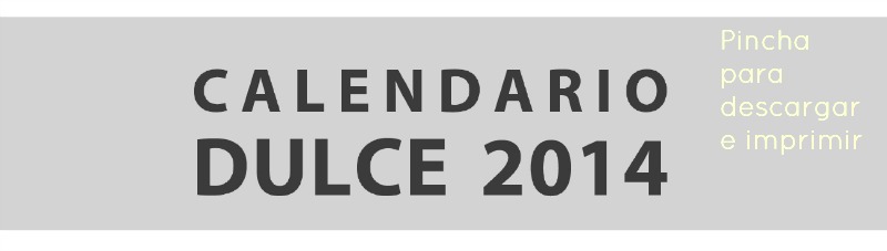 calendario dulce 2014 para descargar .http://www.maraengredos.com/