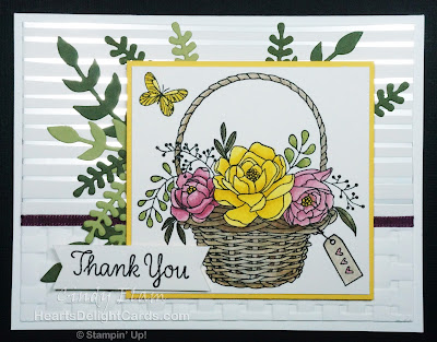 Heart's Delight Cards, Blossoming Basket, Sale-A-Bration 2018