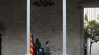 Artur Mas en rueda de prensa