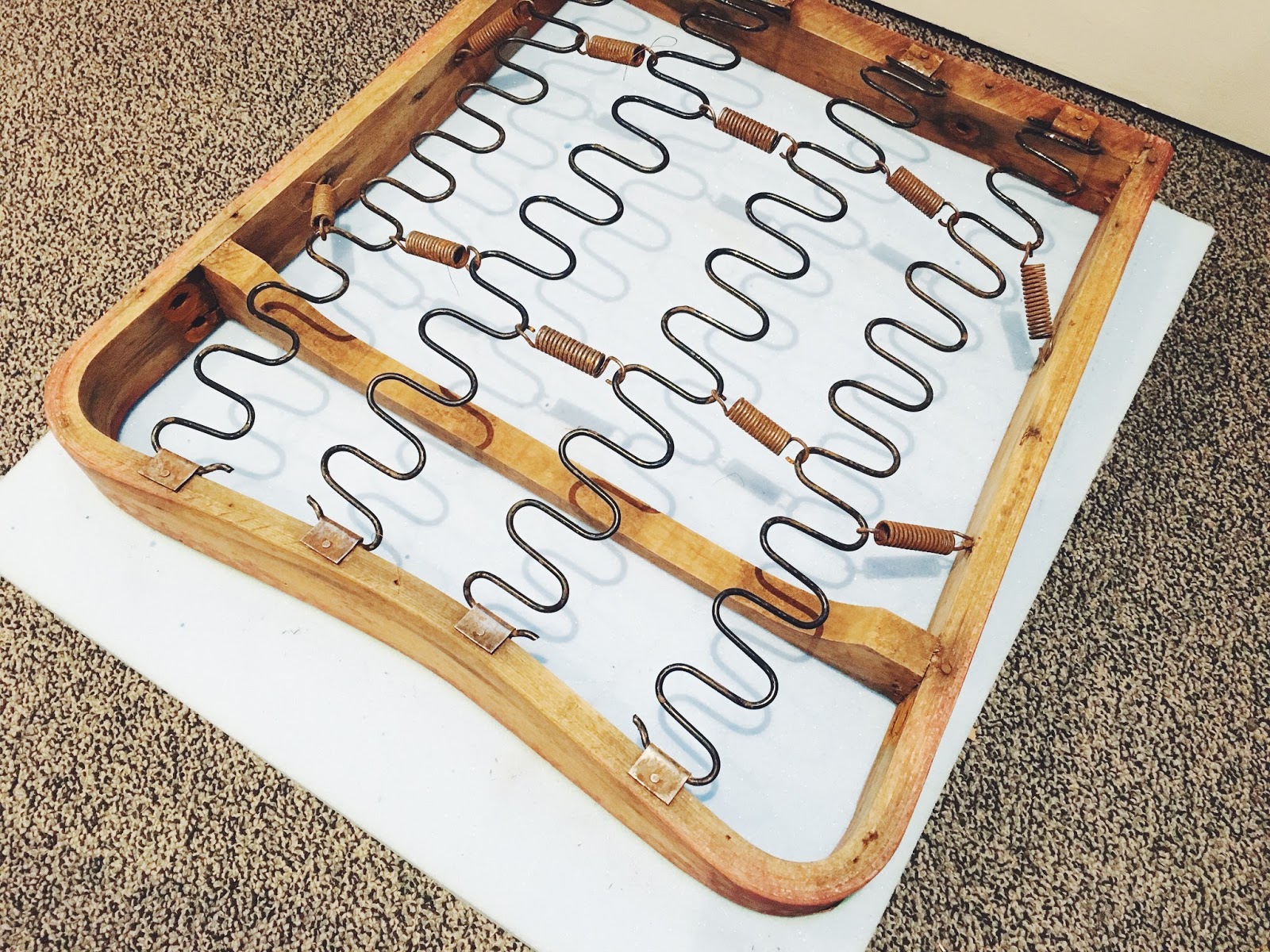 Le Friend - DIY chair update how to re-cover a vintage nursing chair
