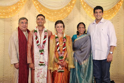Mansi's Uncle, Aunt and cousin Utkarsh from Singapore