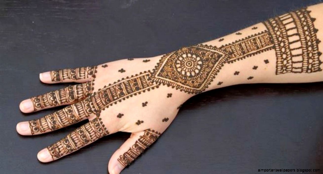 Simple Gorgeous Arabic Mehndi Designs Images   Latest Mehandi Designs