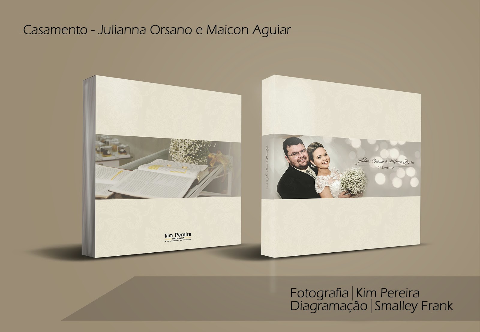 Fotolivro Casamento - Julianna Orsano e Maicon Aguiar