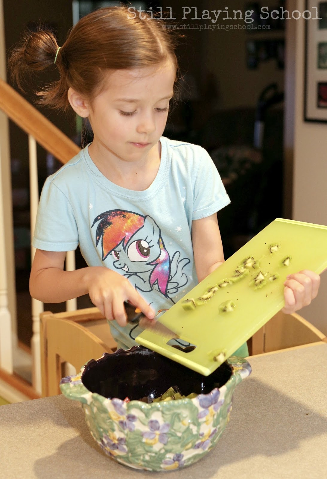 Fruit Salsa Recipe for Kids | Still Playing School