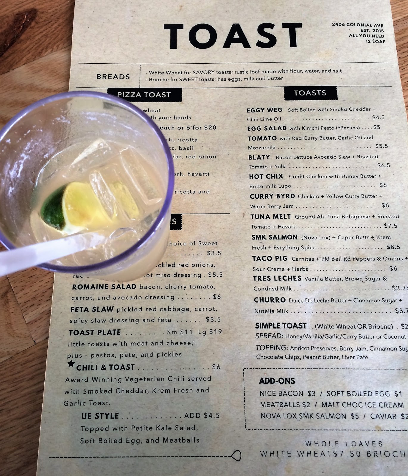 Our Boozy Life A "Toast" to Toast