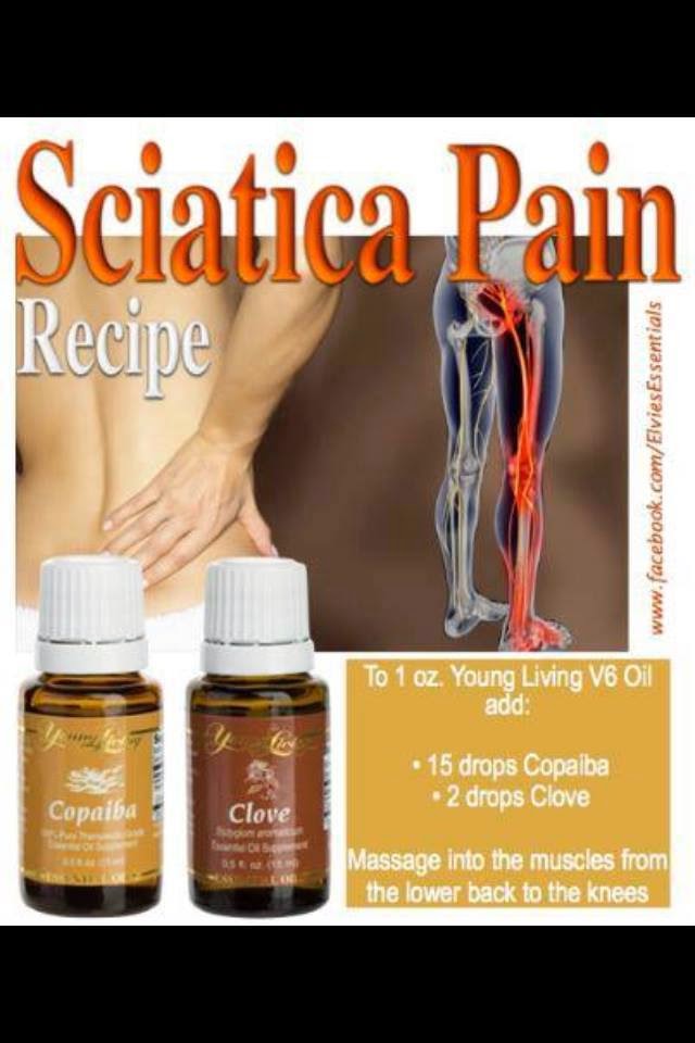 Essential Oils Sciatic Pain and Young Living Essential Oils