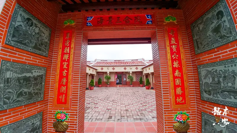 近小琉球杉福生態廊道景點|海景三合院民宿~傳統閩式三合院風格建築