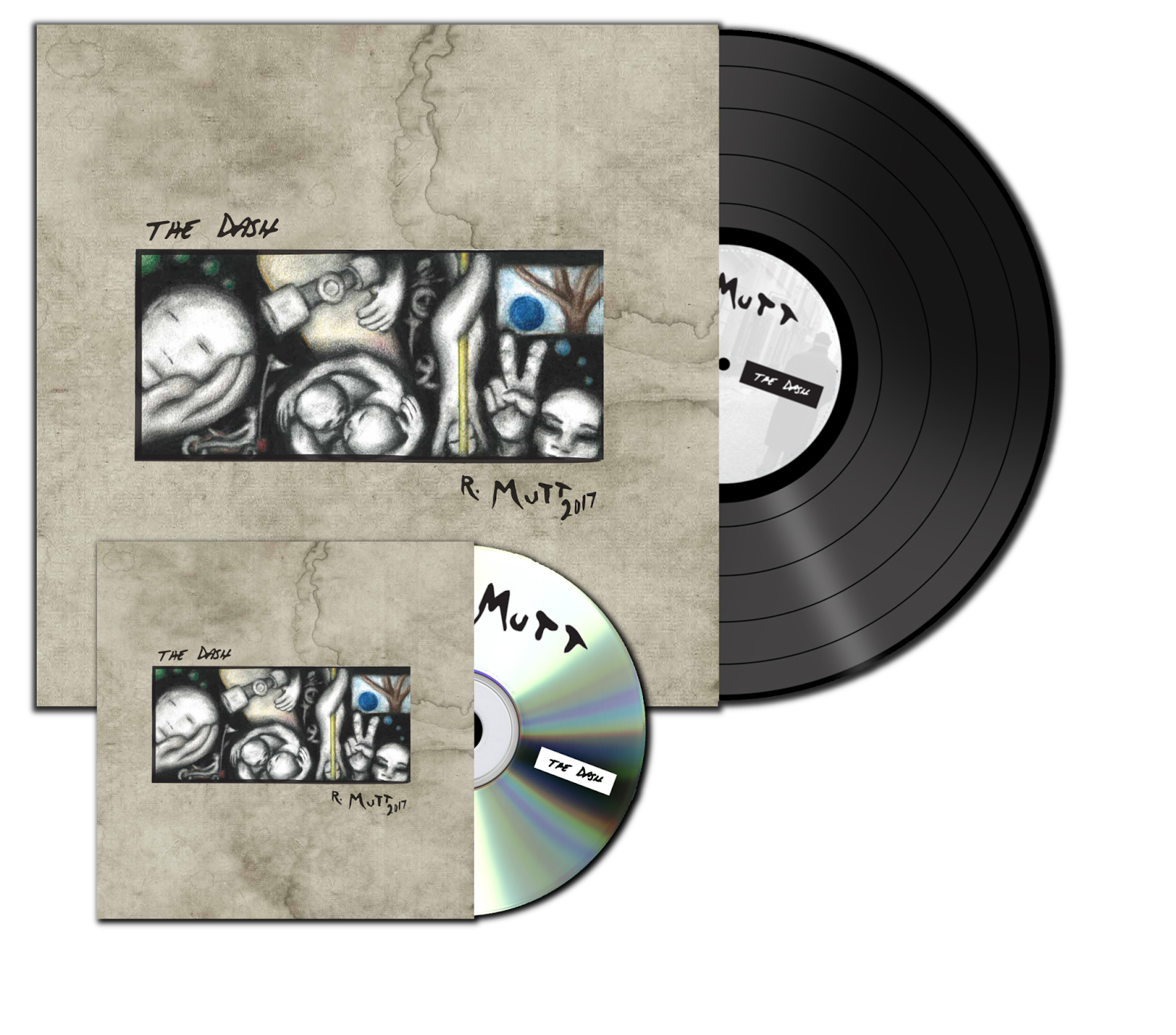 R. Mutt An American Rock and Roll Band The Dash Album Preview and