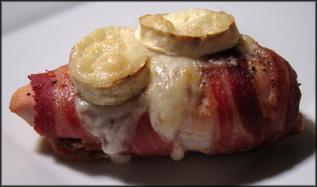 Bacon Wrapped Chicken with Goats Cheese
