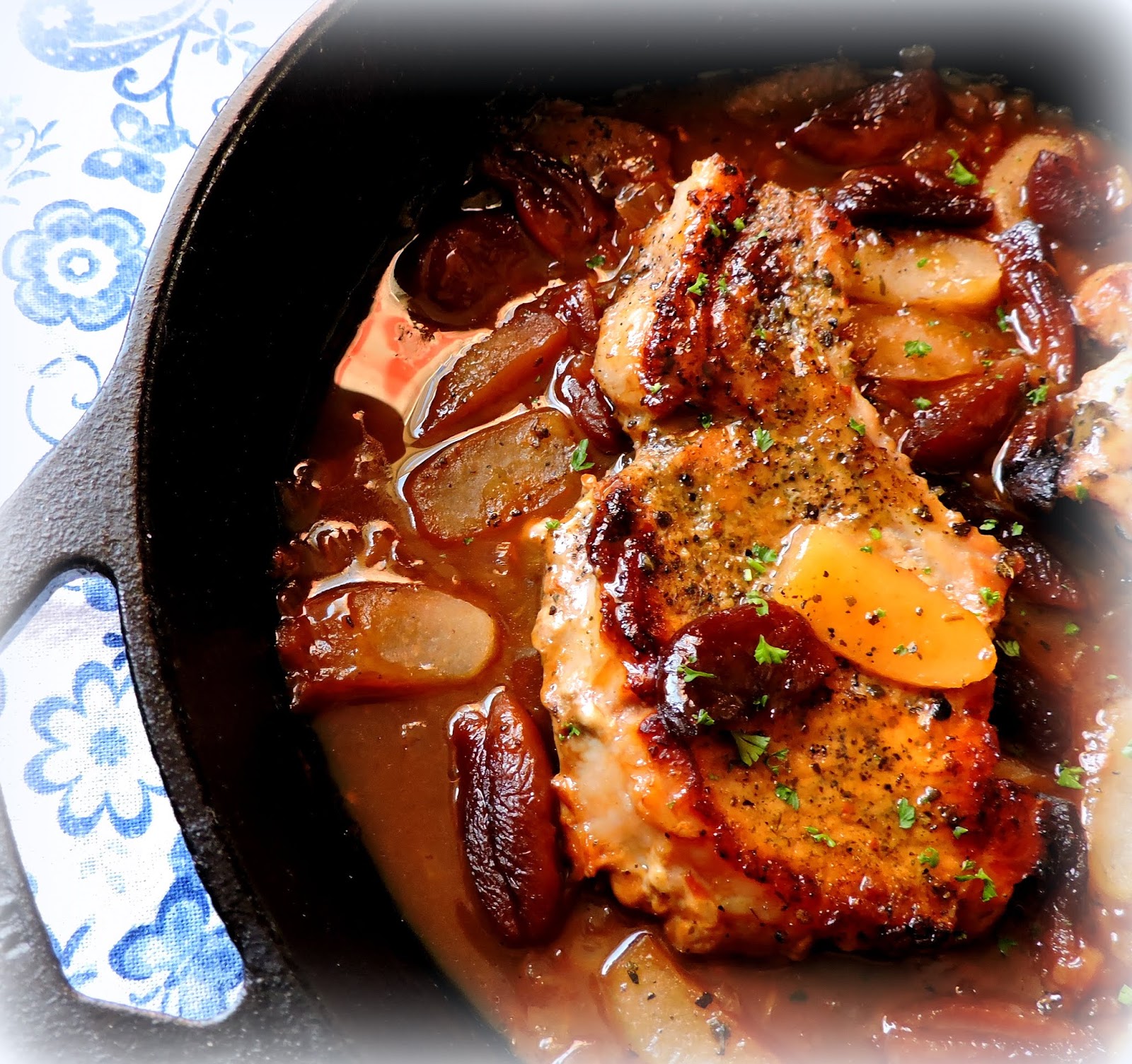 Sweet Apple & Apricot Pork Chops The English Kitchen
