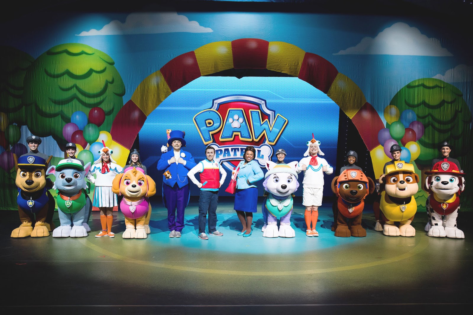 NickALive! PAW PATROL LIVE! to 'Race to the Rescue' at the Benedum