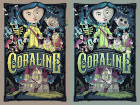 Coraline Screen Print by Graham Erwin x Mondo
