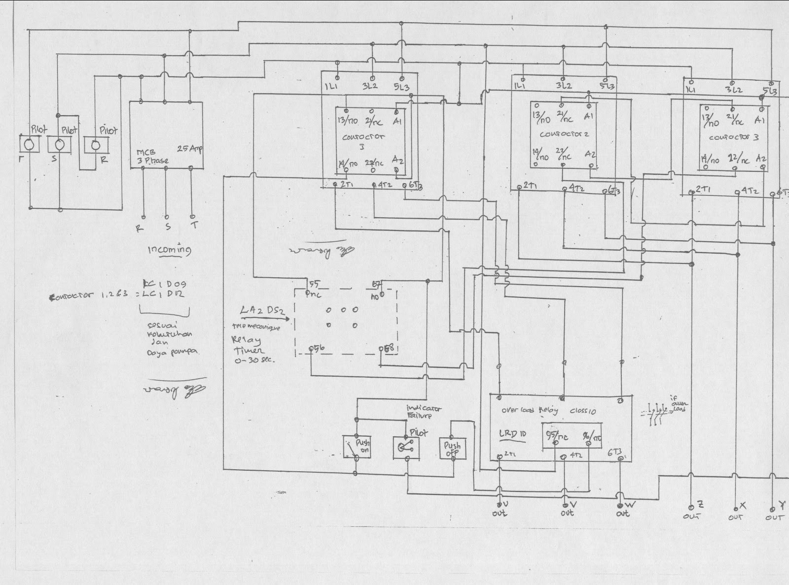 Cara Membaca Wiring Diagram Panel