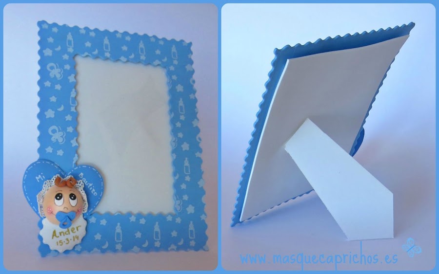 Marco de Fotos Bautizo Ander