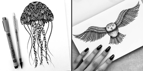 00-Pavneet-Sembhi-Black-and-White-Ink-Detailed-Drawings-www-designstack-co
