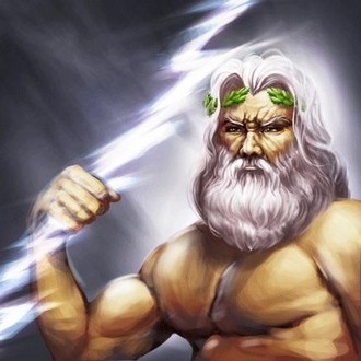 Zeus Joga Bosta em Templos Cristãos
