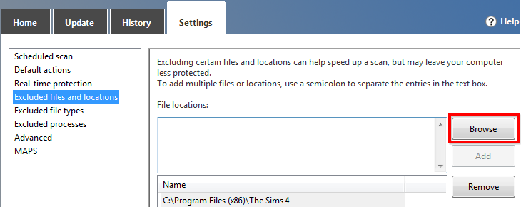 Find exclude file. Find exclude file