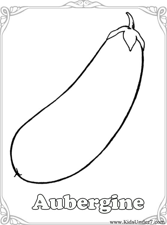 vegtable coloring pages - photo #16
