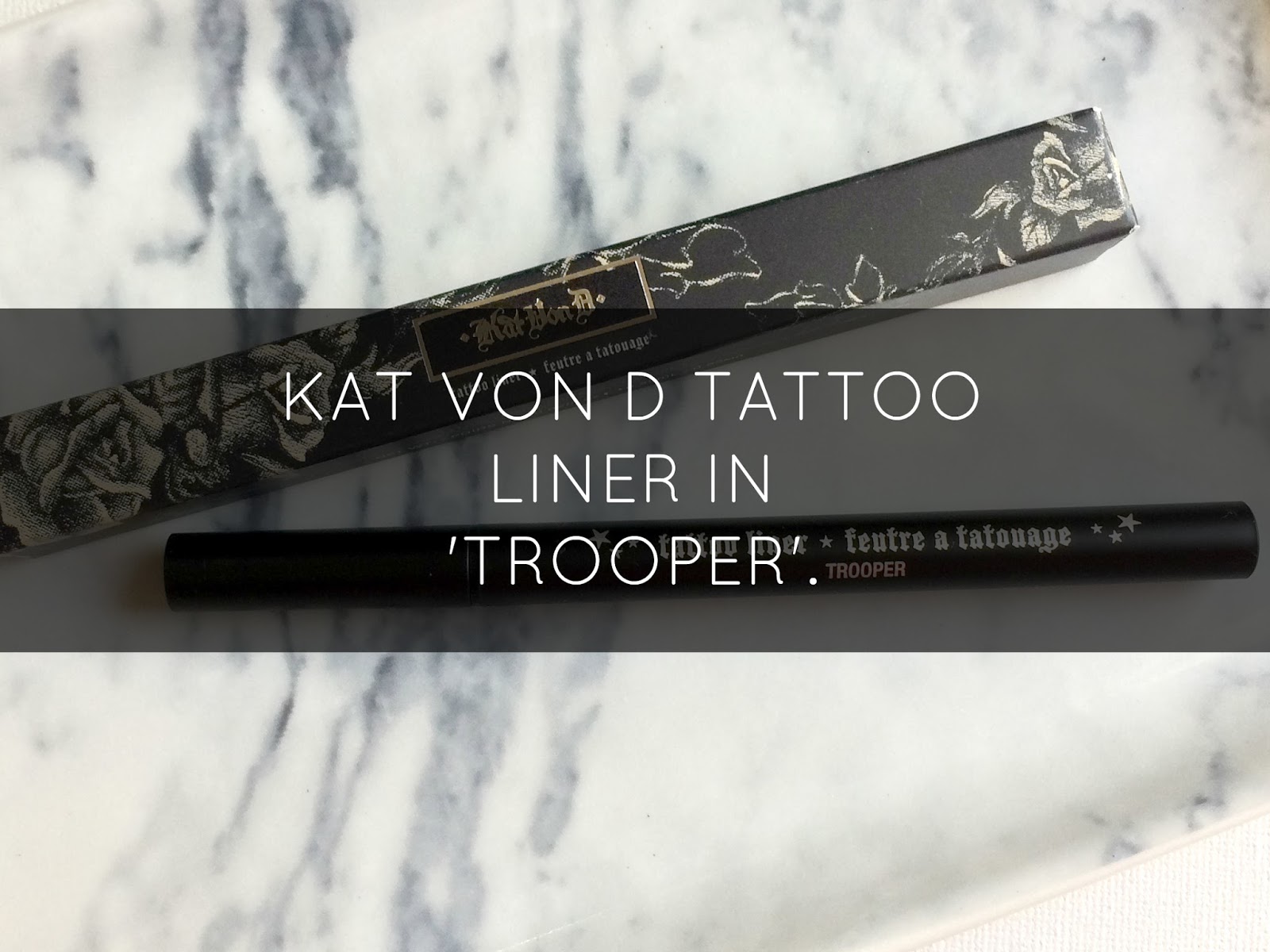 KAT VON D BEAUTY TATTOO EYELINER REVIEW! / Dairy of Pooja