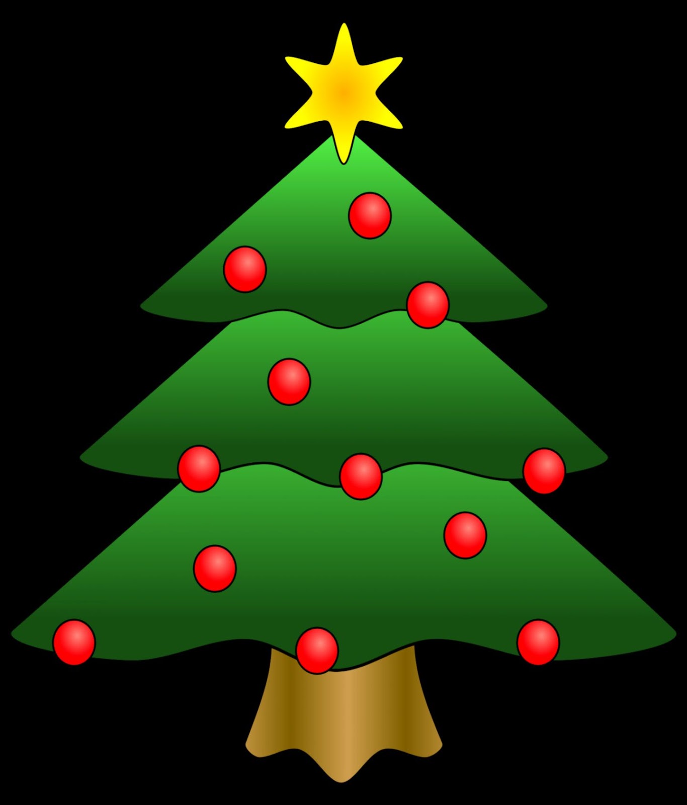 Christmas Tree Clip Art Free