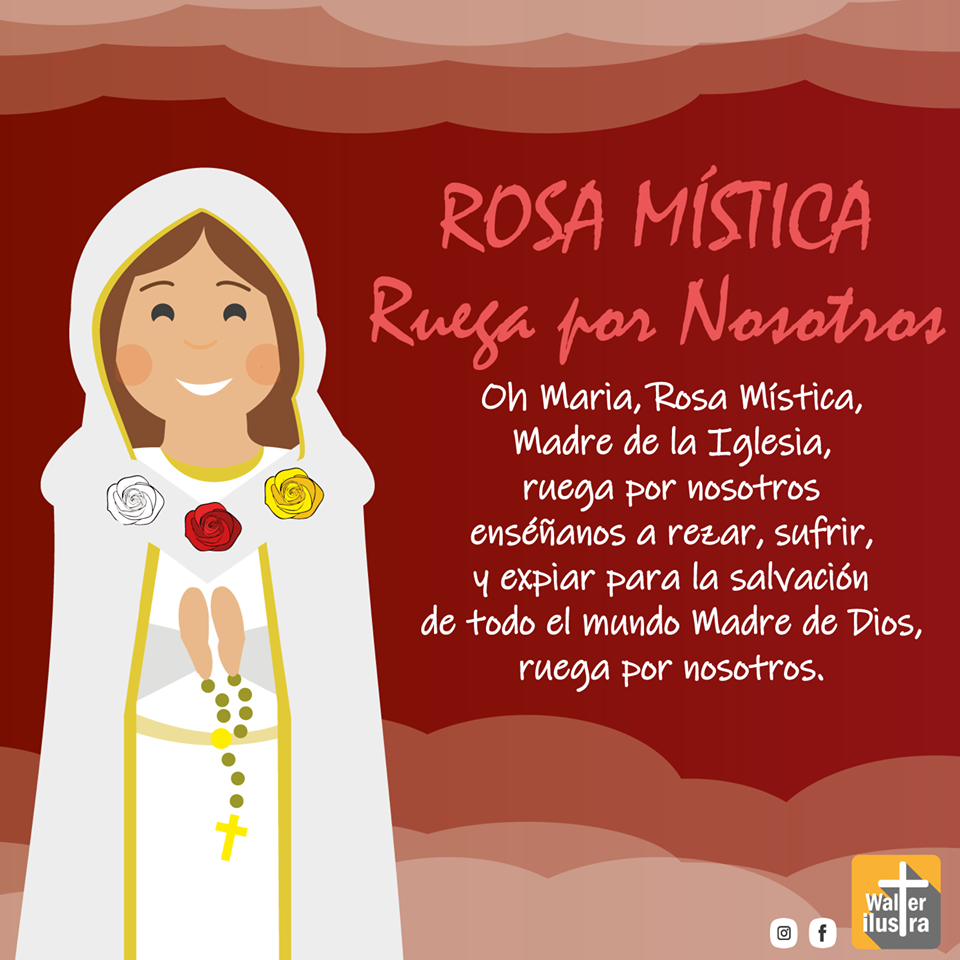 Arriba 90+ Foto Imagenes De La Virgen Rosa Mistica Mirada Tensa