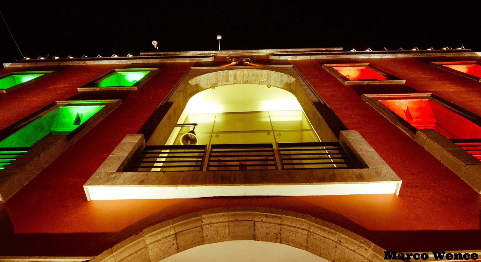 Jaime Ramos Méndez Balcón central de la presidencia