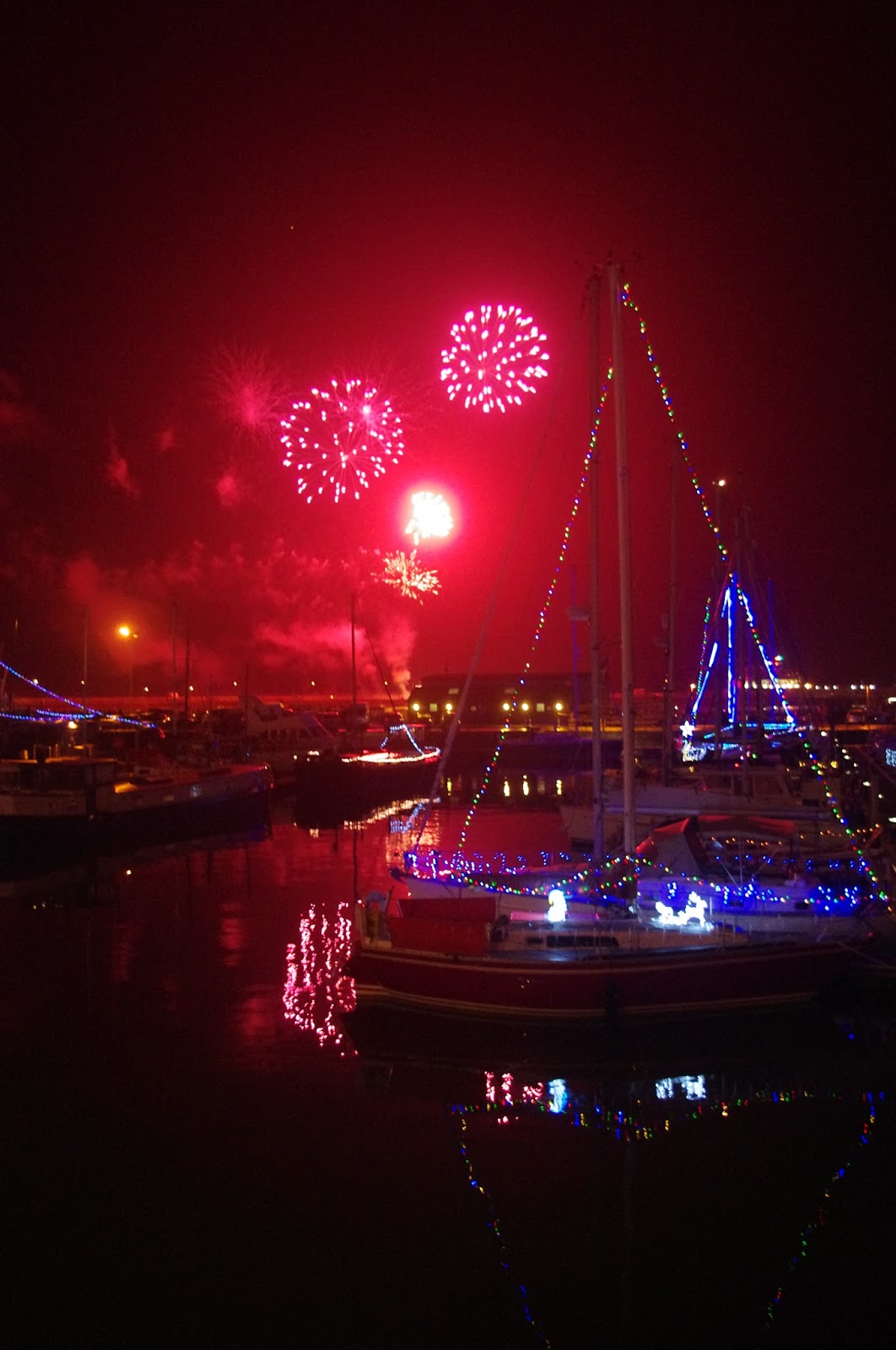 Ramsgate fireworks New Year 2017