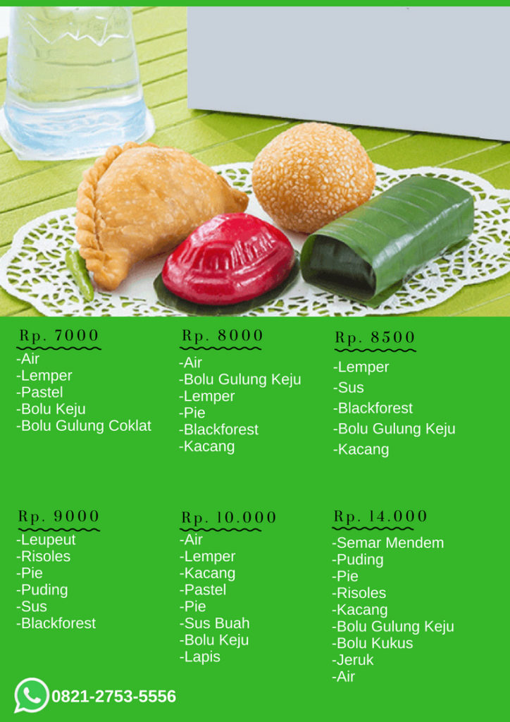 Menu Snack Box Bobotie