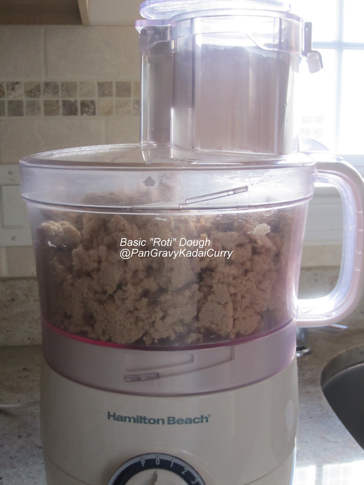 Pan Gravy Kadai Curry Basic Roti Dough + Roti Making