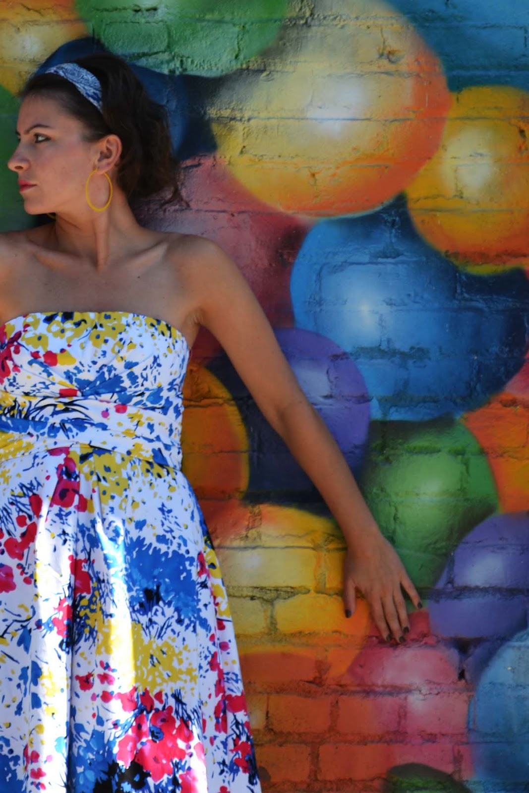 Be Dynamic Paint Splatter Dress Inspiration