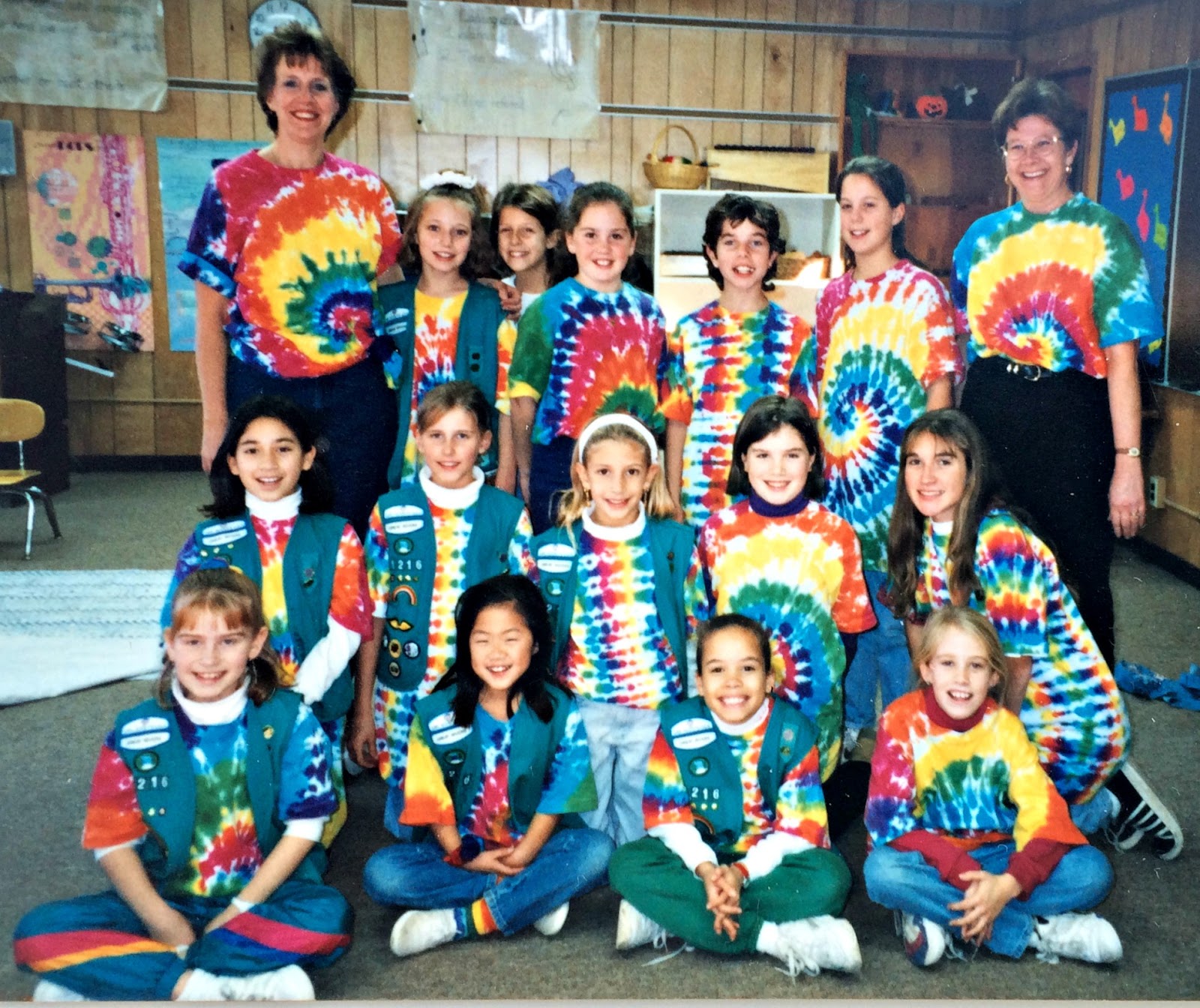 Professional Tie Dye CLASS PHOTOS