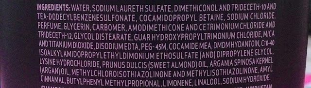TRESemme Ionic Strength Shampoo ingredients