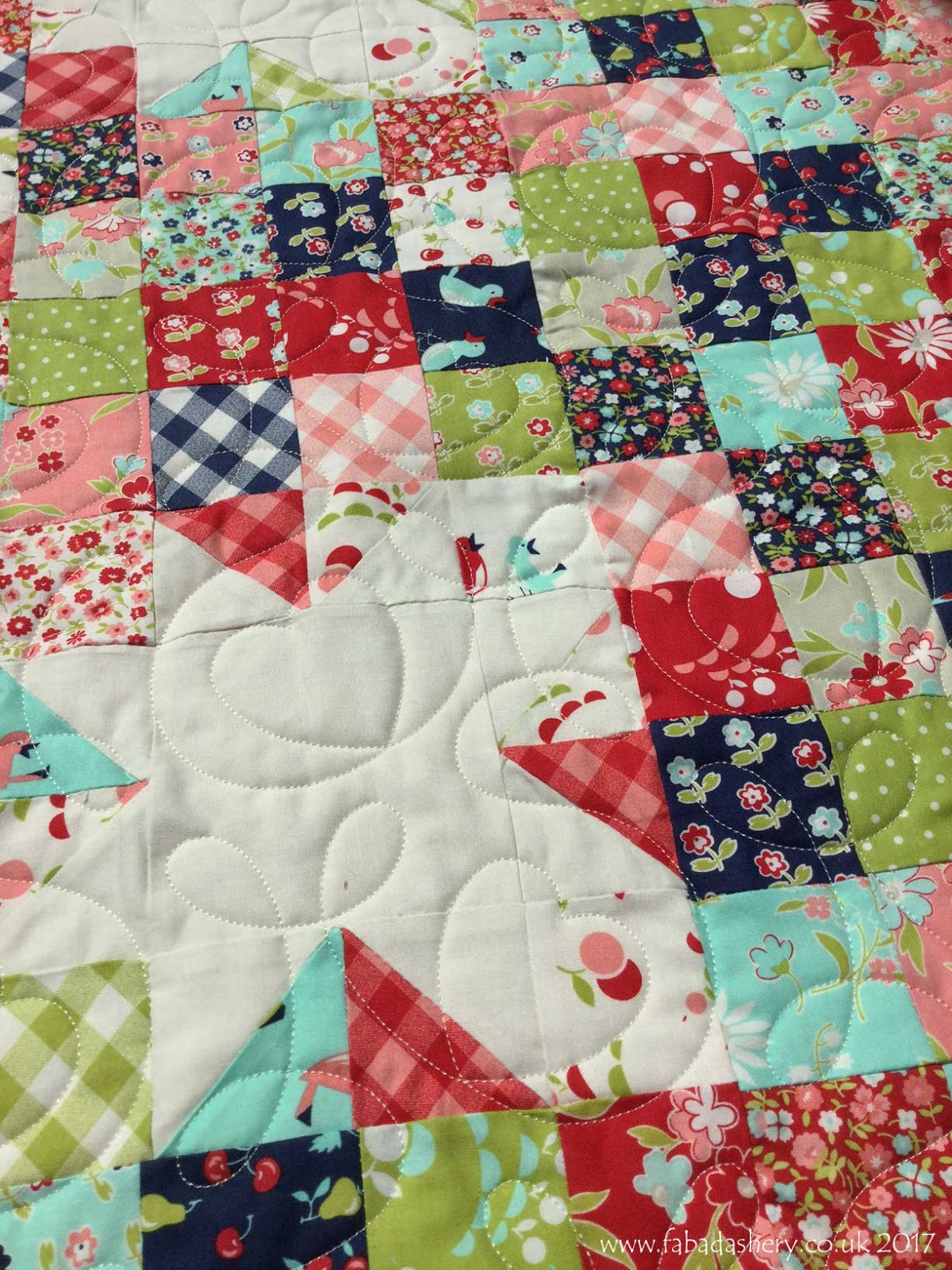 Fabadashery Longarm Quilting National Sew a Jelly Roll Day Baby