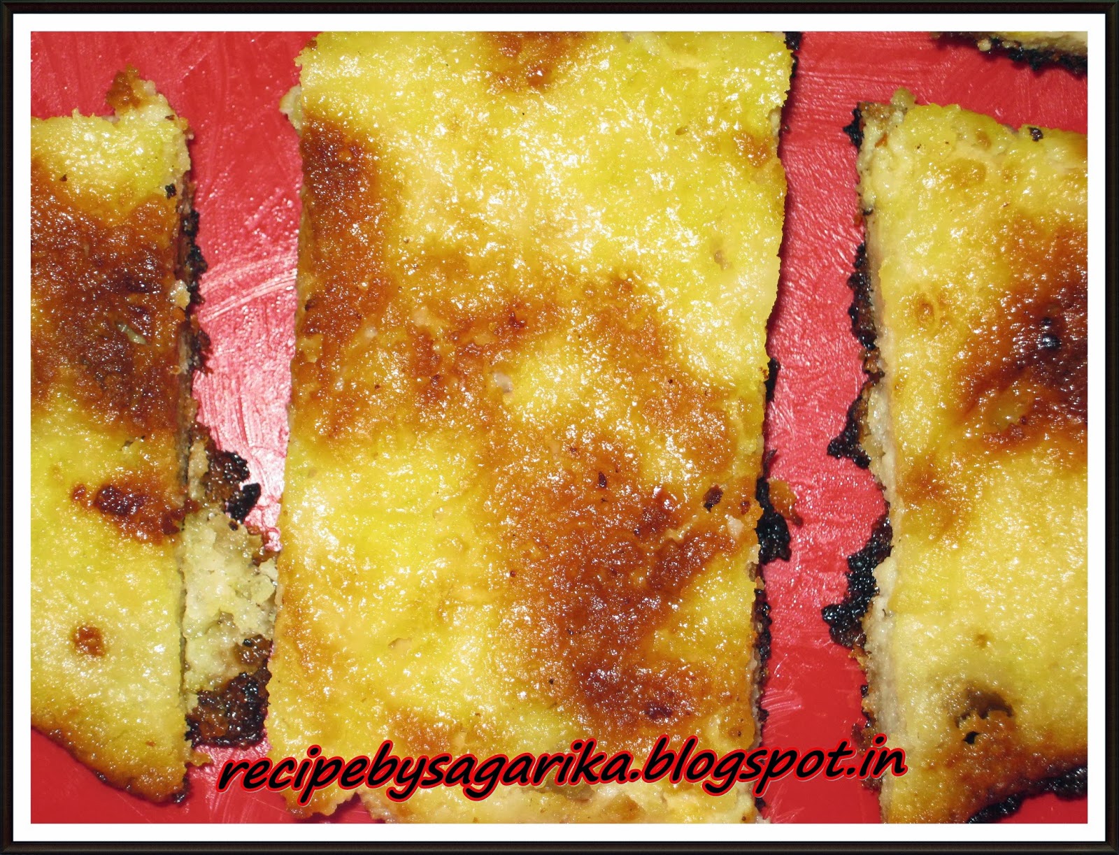 Kunmun's Delicious Kitchen CHHENA PODA (PANEER/CHEESE CAKE) (A FAMOUS