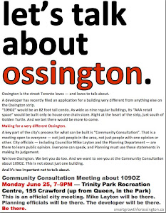 Let's talk about Ossington