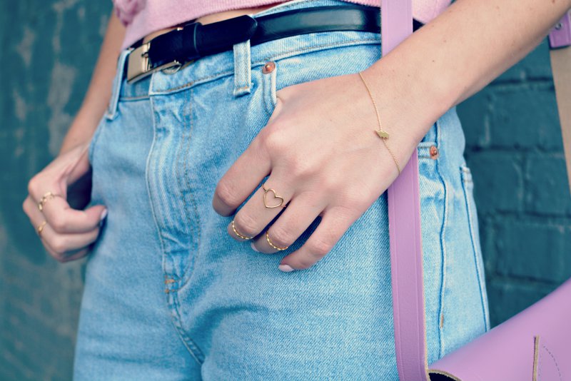 what I wore mom jeans + pastels — Caroline Burke Burkatron