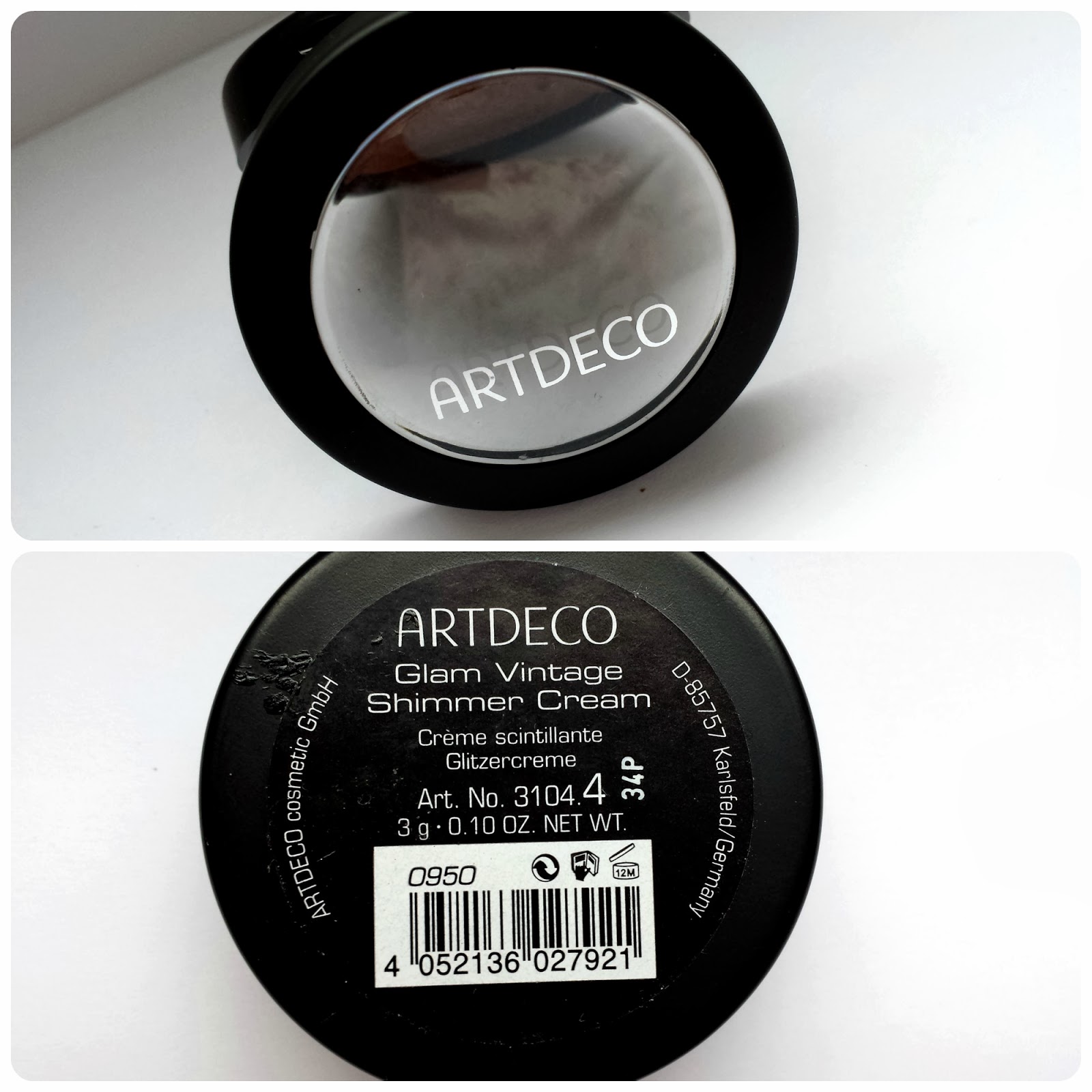 Piece of cosmetics Artdeco Glam Vintage Shimmer Cream recenze