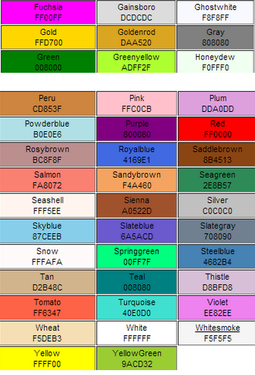 Woozworld : woozworld color codes