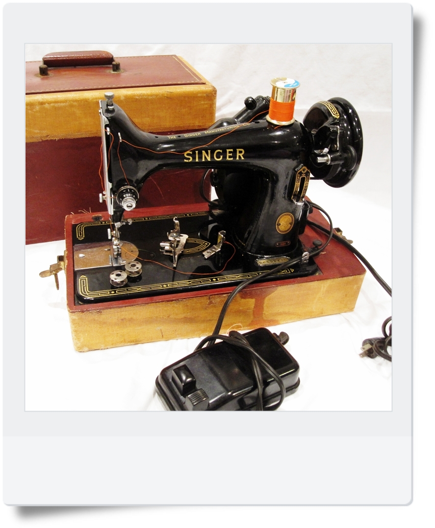 Haute Goat Sewing Machine Fanatic Singer 99K