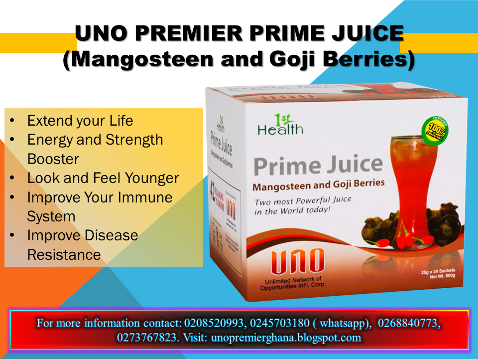 UNO Premier Business, Ghana Prime Juice