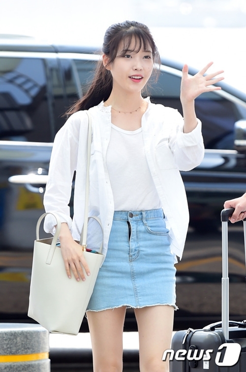 IU Airport Fashion Official Korean Fashion 