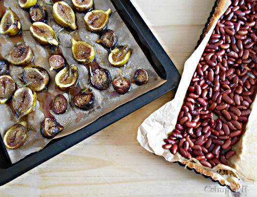 tarte de figos assados com alecrim 