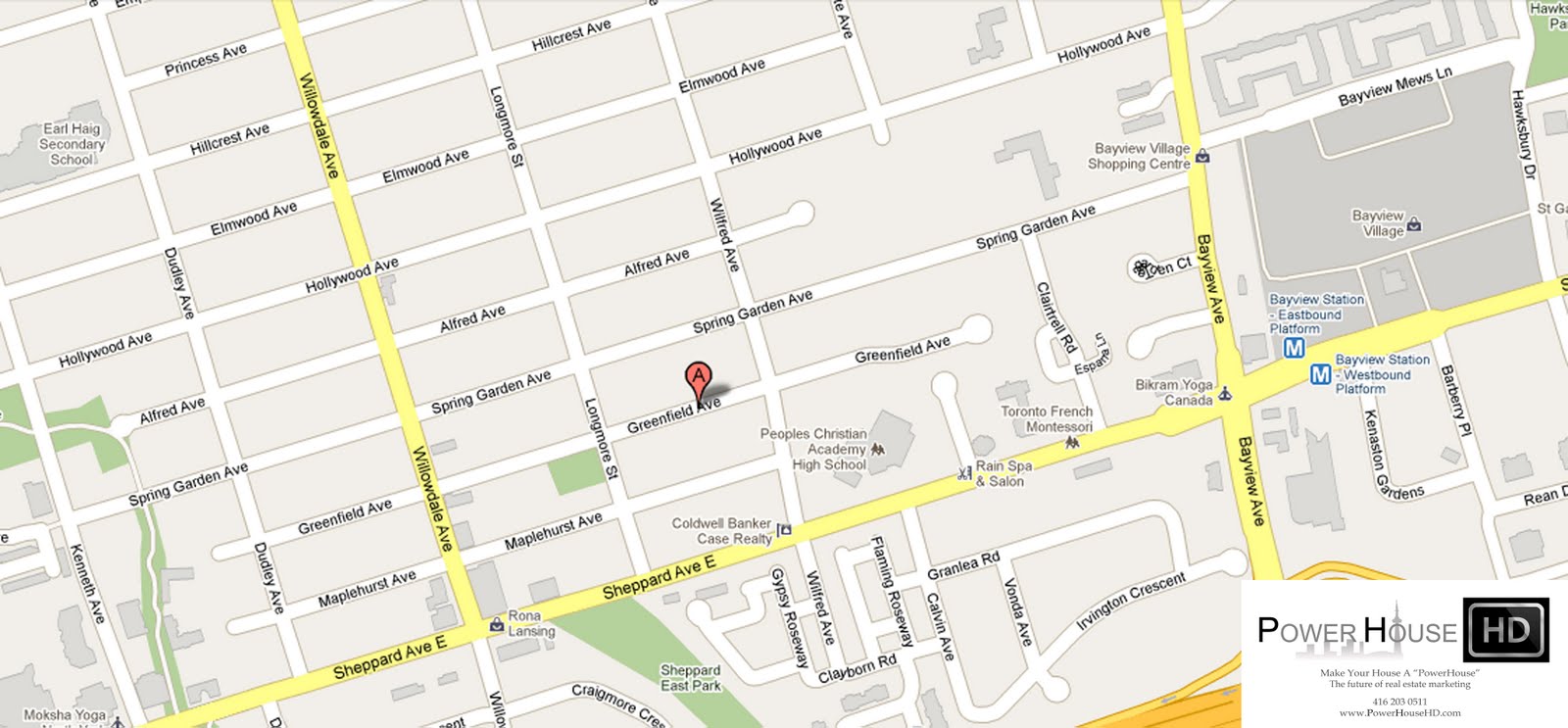 to 349 Greenfield Ave